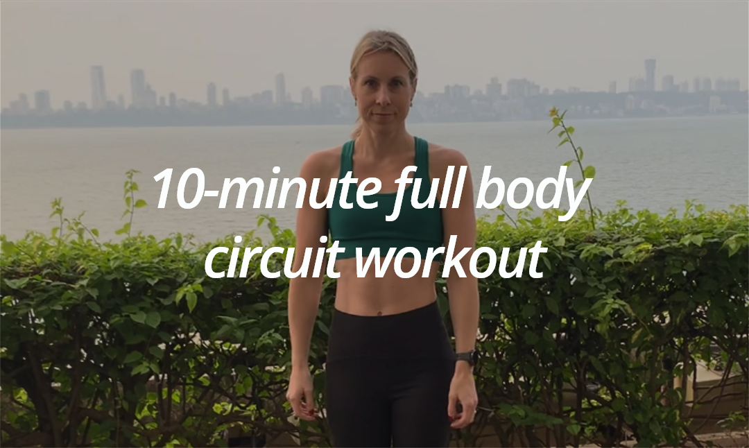 10-minute full body circuit workout